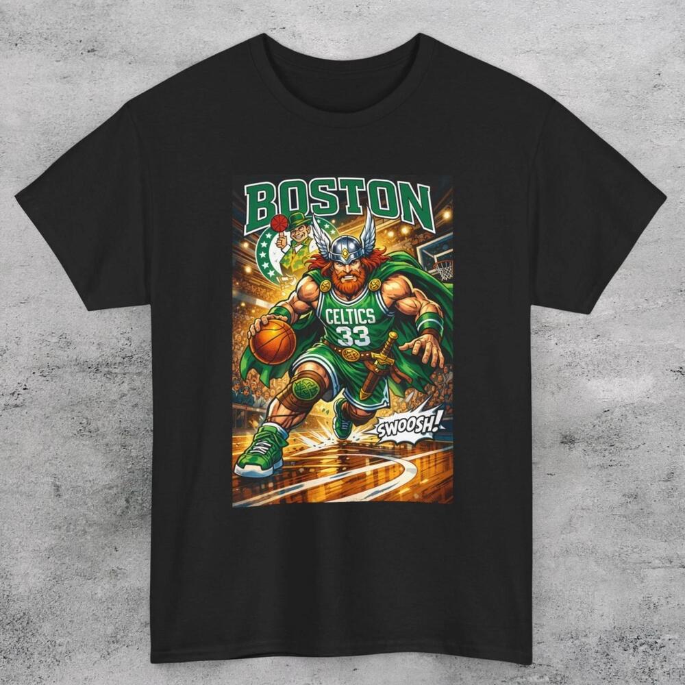 Boston Celtics Art Style Unisex T Shirt